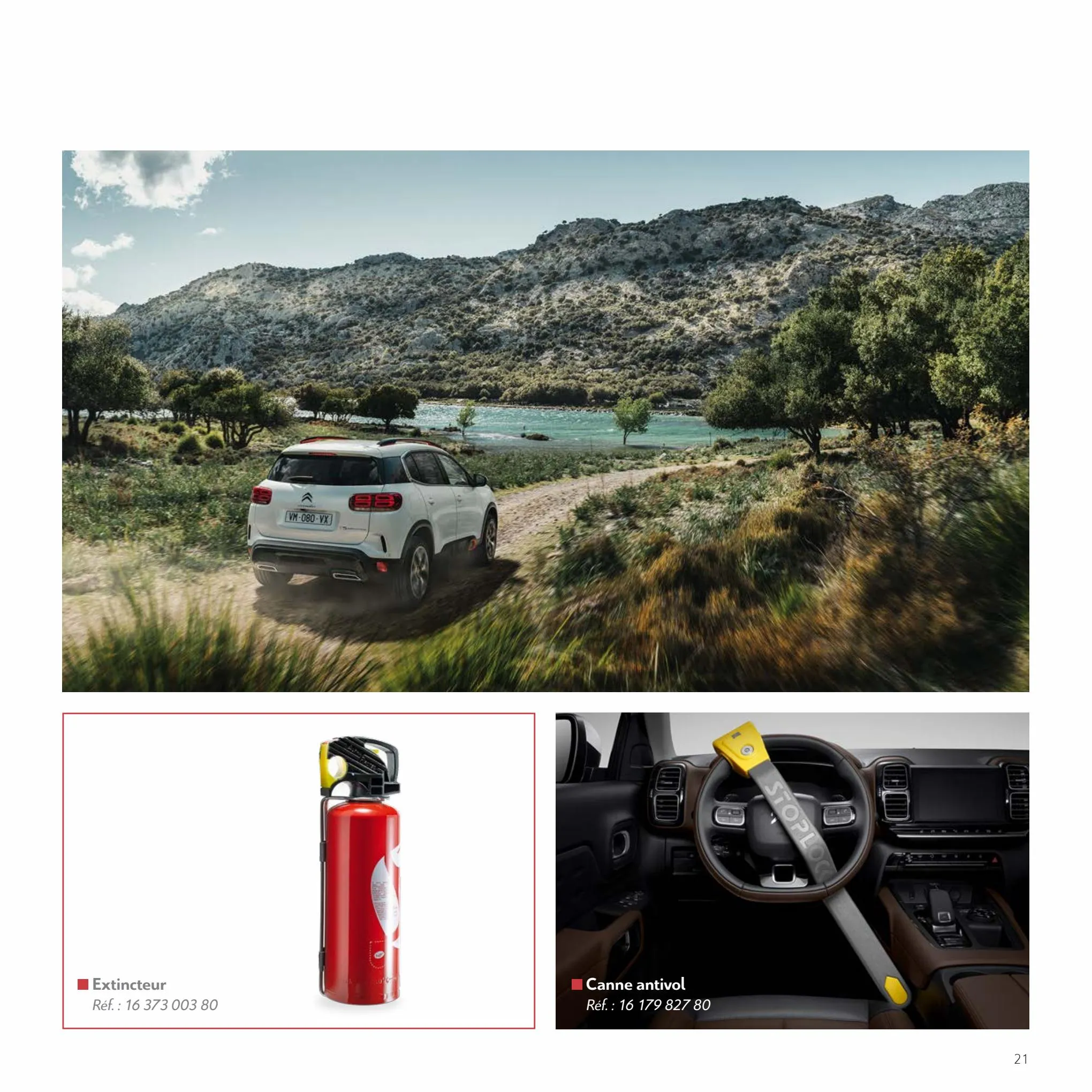 Catalogue Citroën C5 Aircross Accessoires, page 00021
