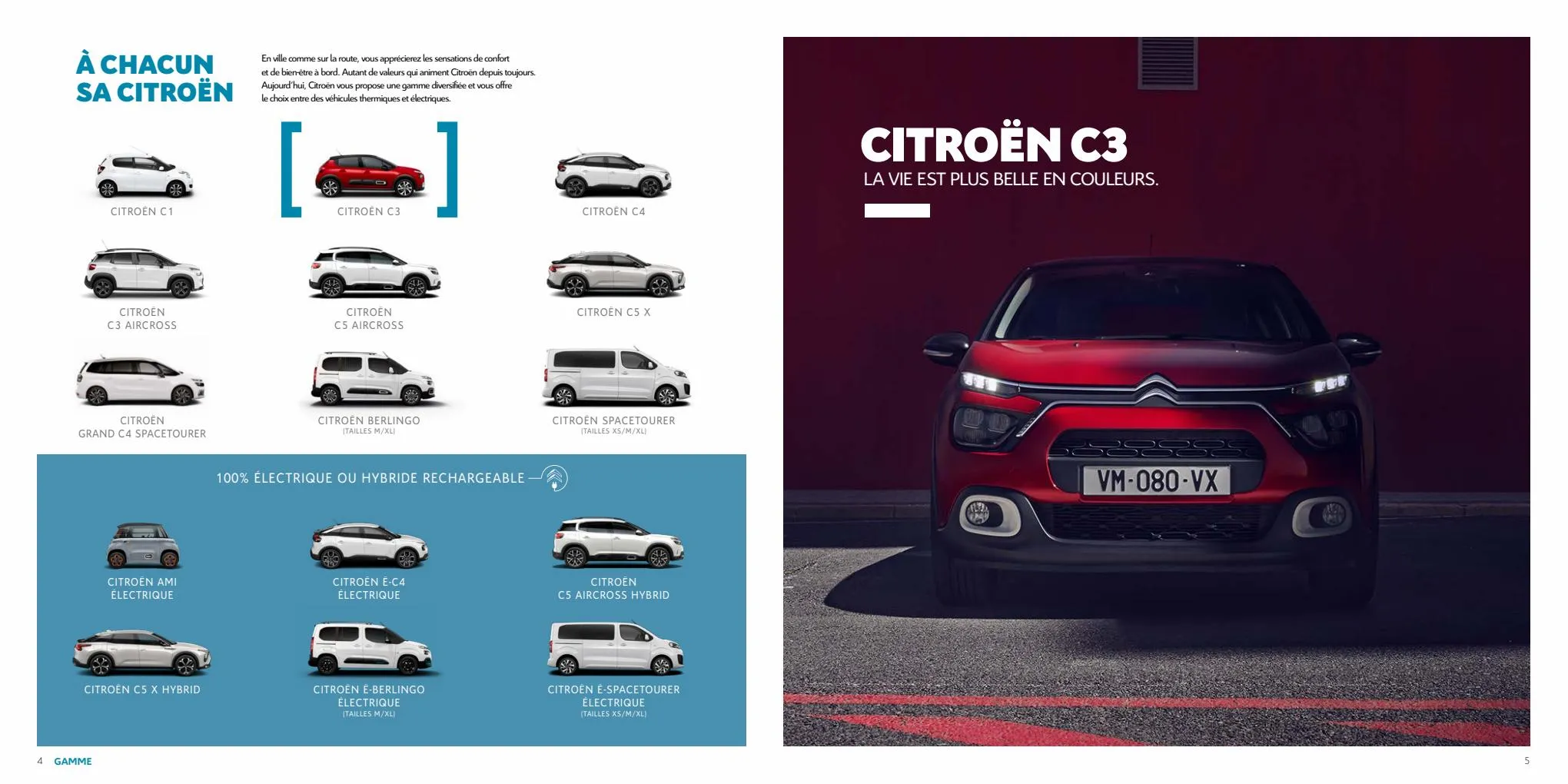 Catalogue Citroën C3 Berline, page 00003