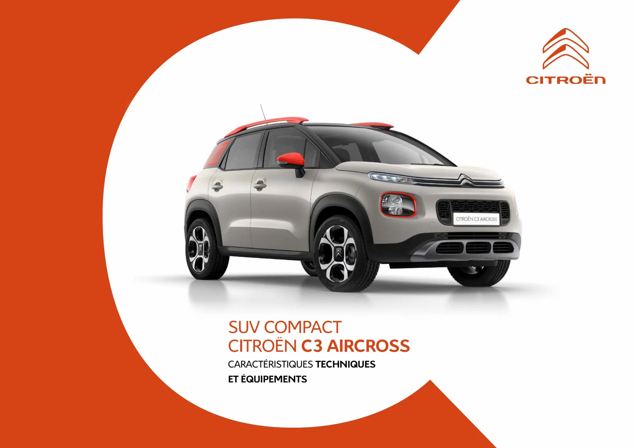 Catalogue Citroën C3 Aircross, page 00001