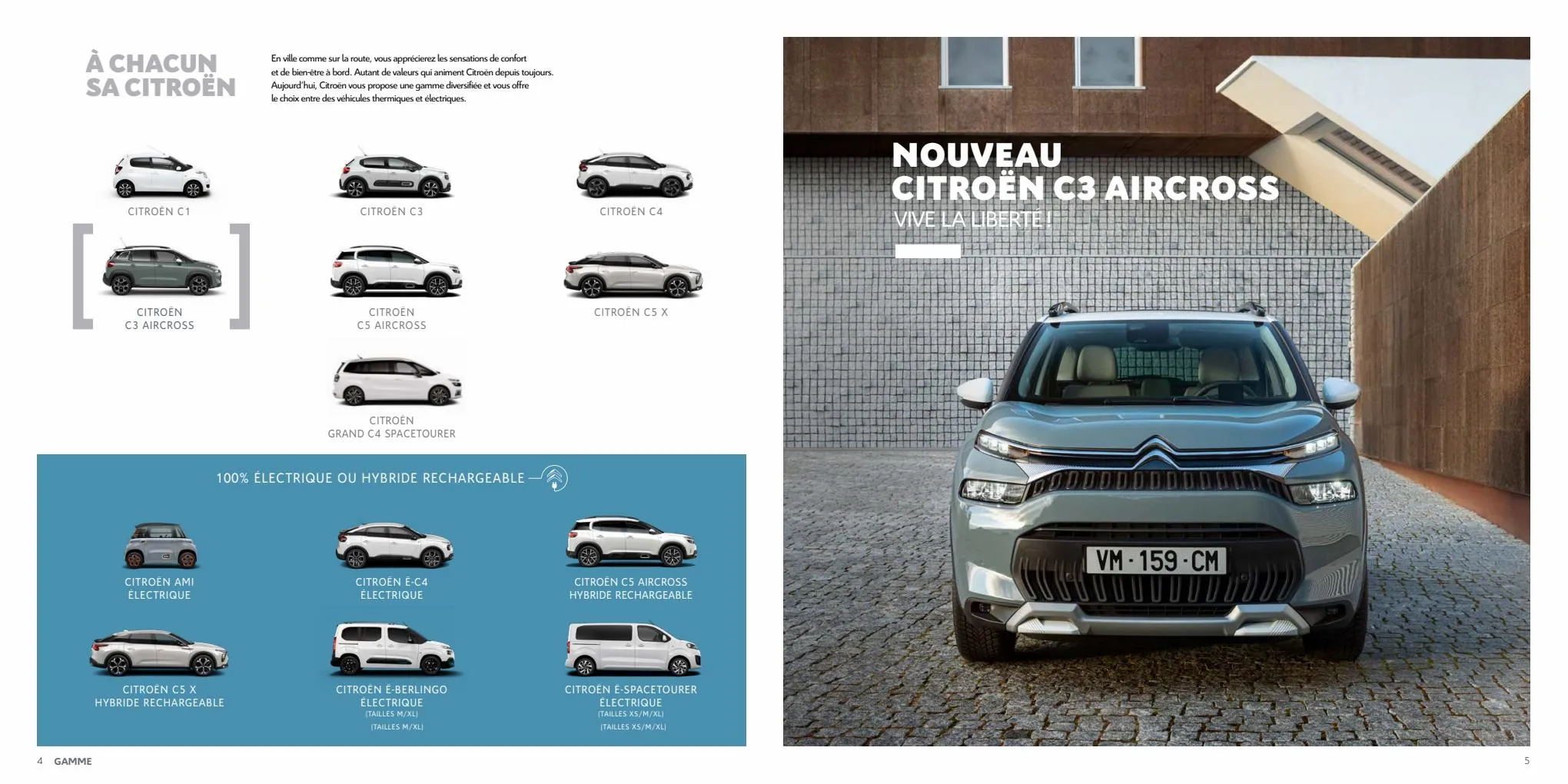 Catalogue Citroën C3 Aircross, page 00003