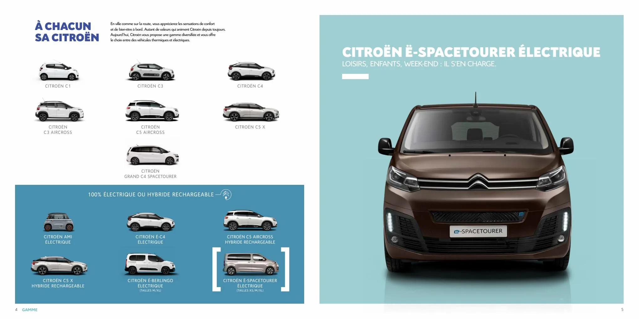 Catalogue Citroën SpaceTourer, page 00003