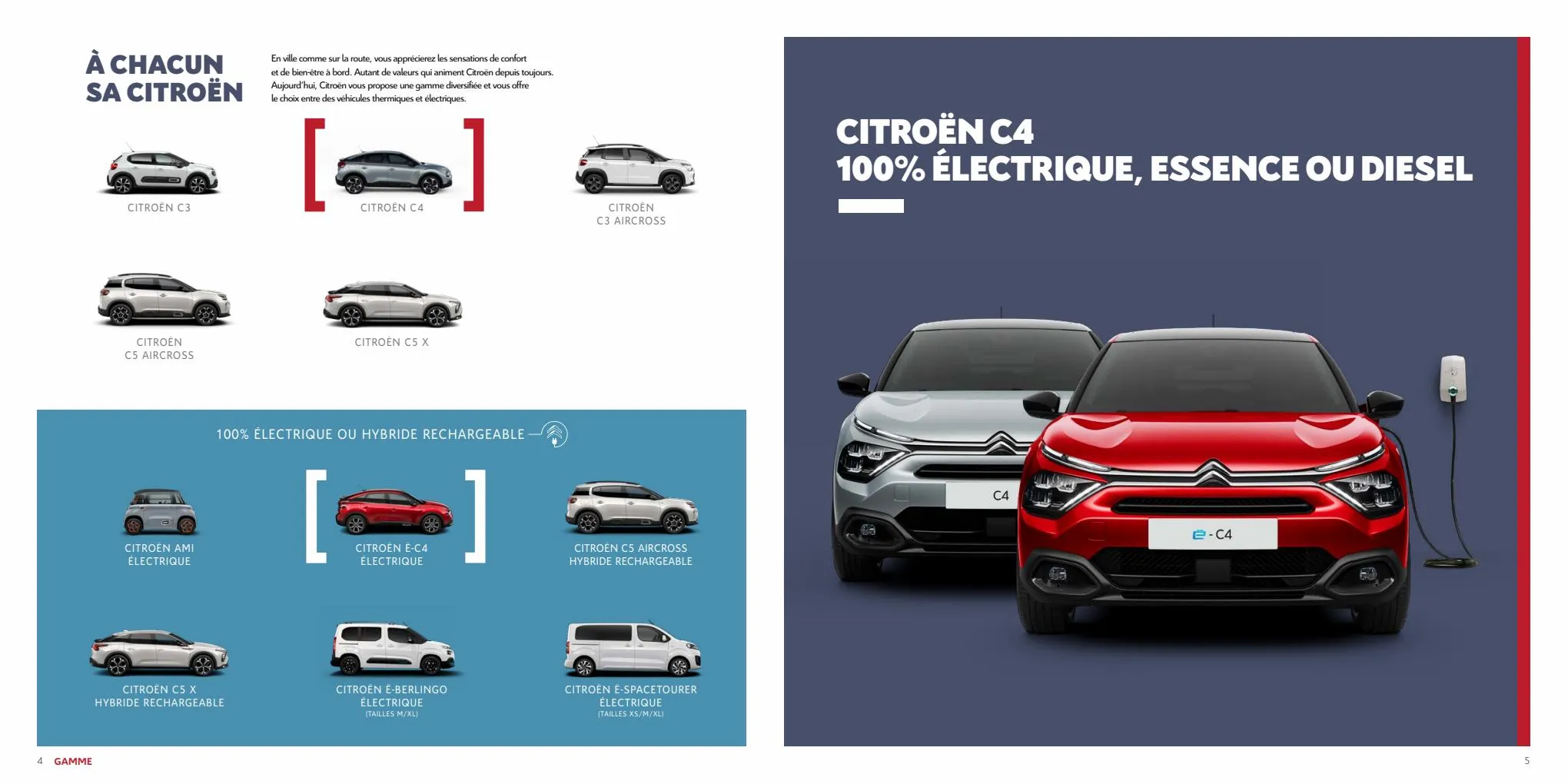 Catalogue Citroën C4, page 00003