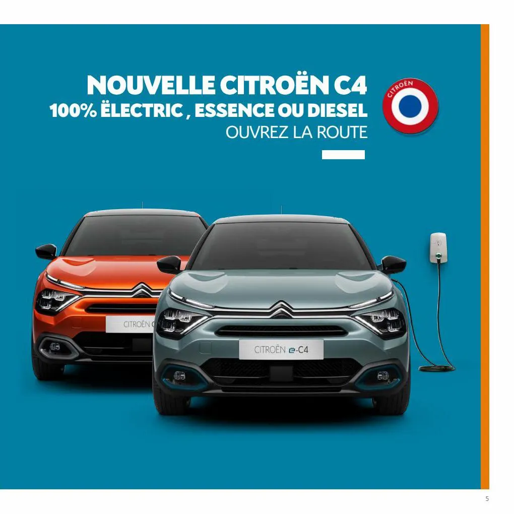 Catalogue NOUVELLE CITROËN C4, page 00005