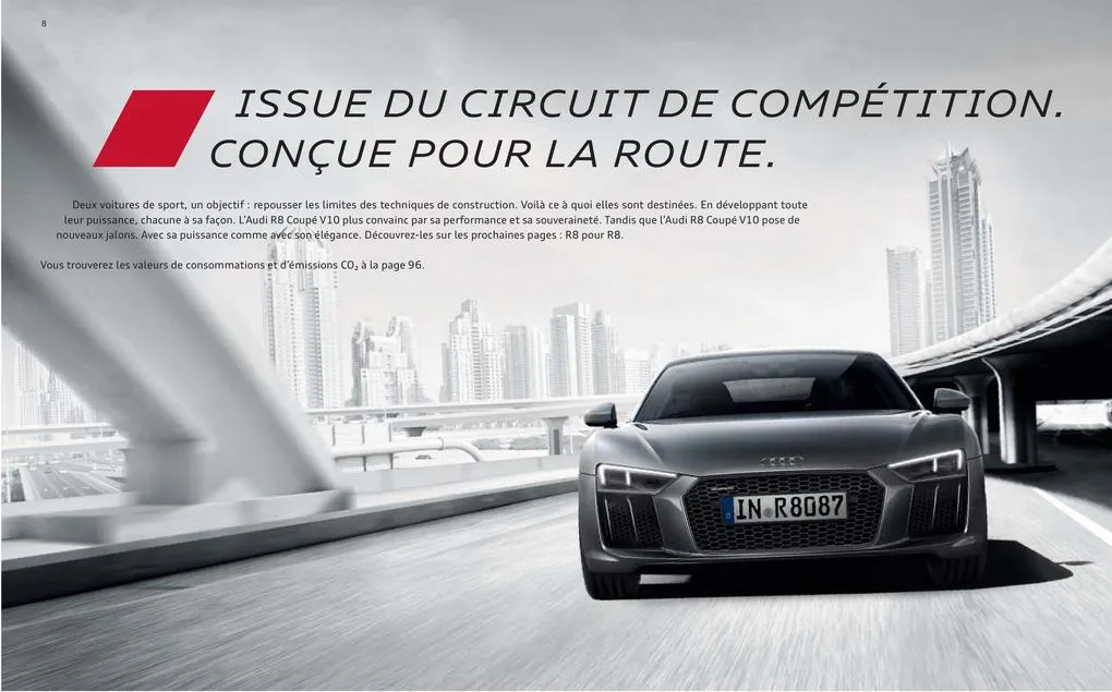 Catalogue Audi R8, page 00008