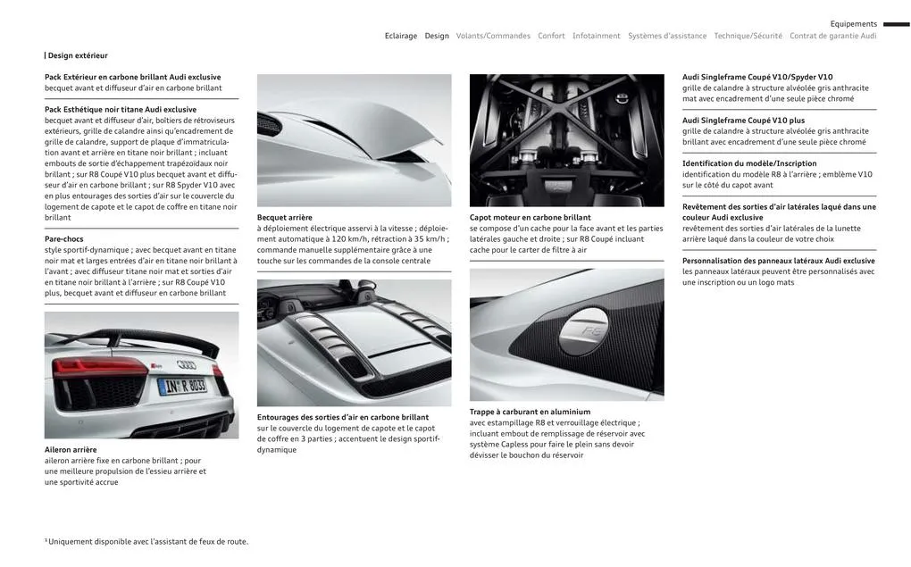 Catalogue Audi R8, page 00089
