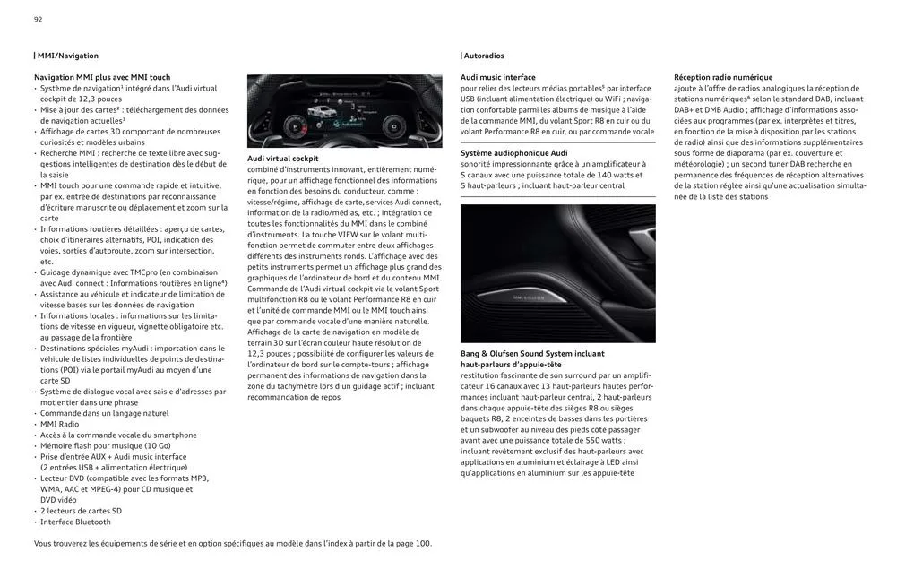 Catalogue Audi R8, page 00092