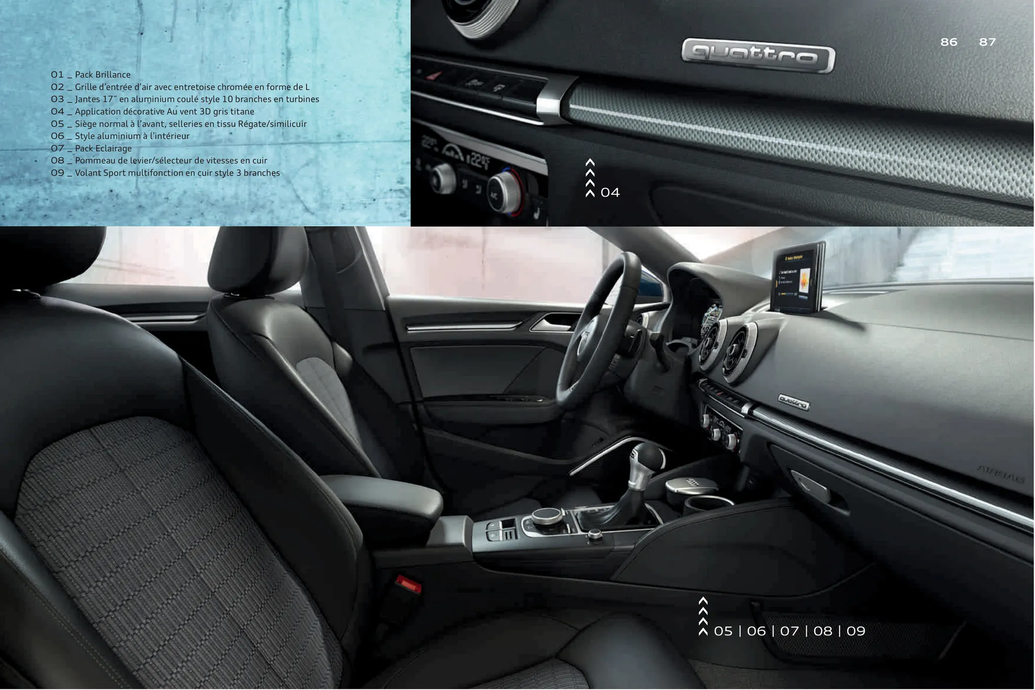 Catalogue Audi A3 S3, page 00087