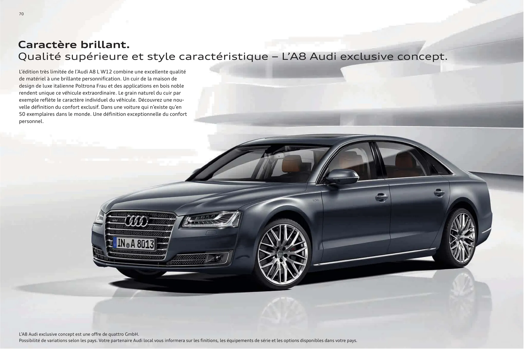 Catalogue Audi A8, page 00082