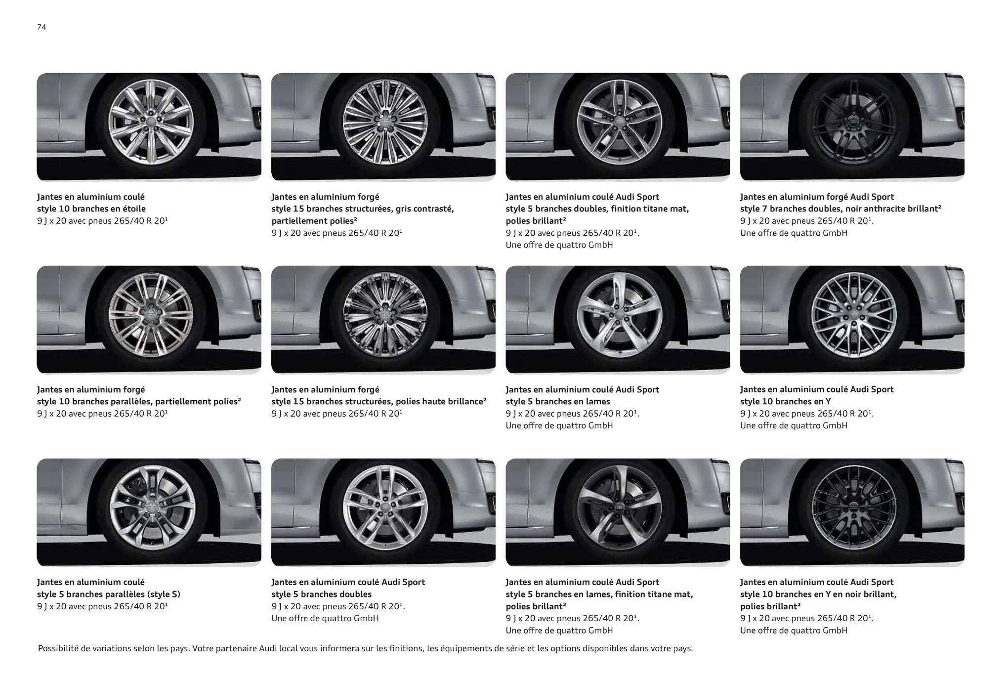 Catalogue Audi A8, page 00088