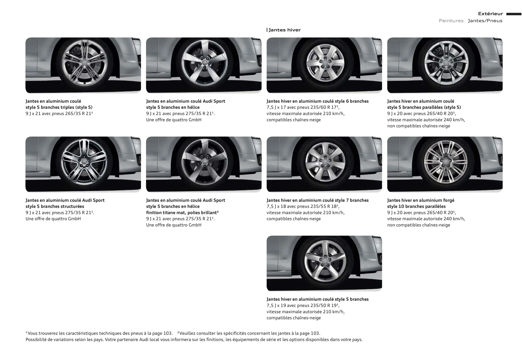 Catalogue Audi A8, page 00089