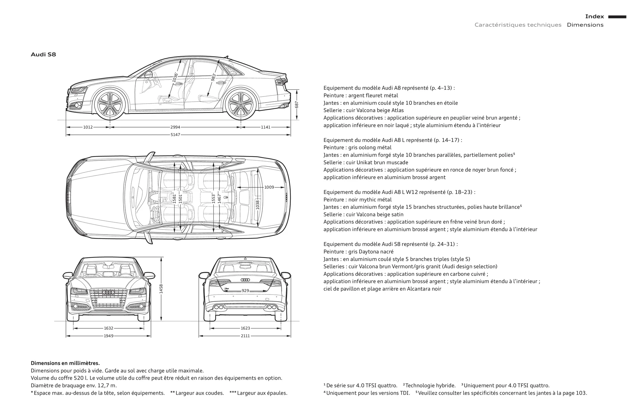 Catalogue Audi A8, page 00123