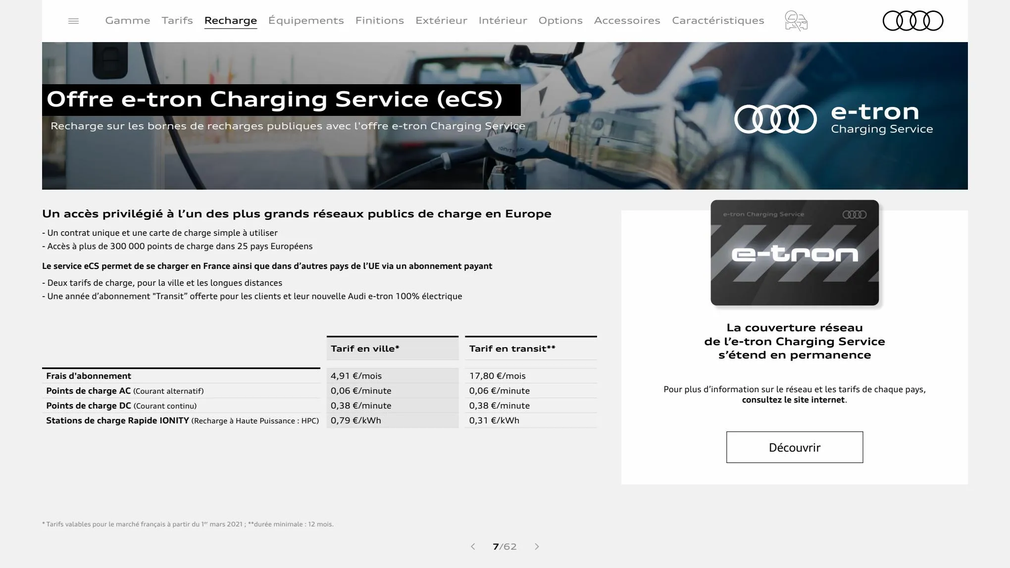 Catalogue Audi e-tron, page 00007