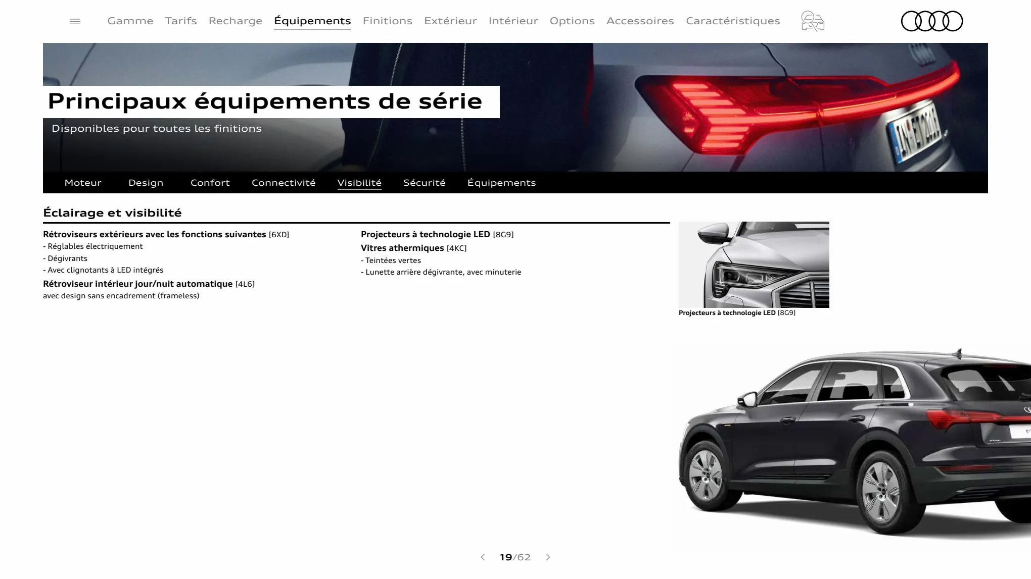 Catalogue Audi e-tron, page 00019