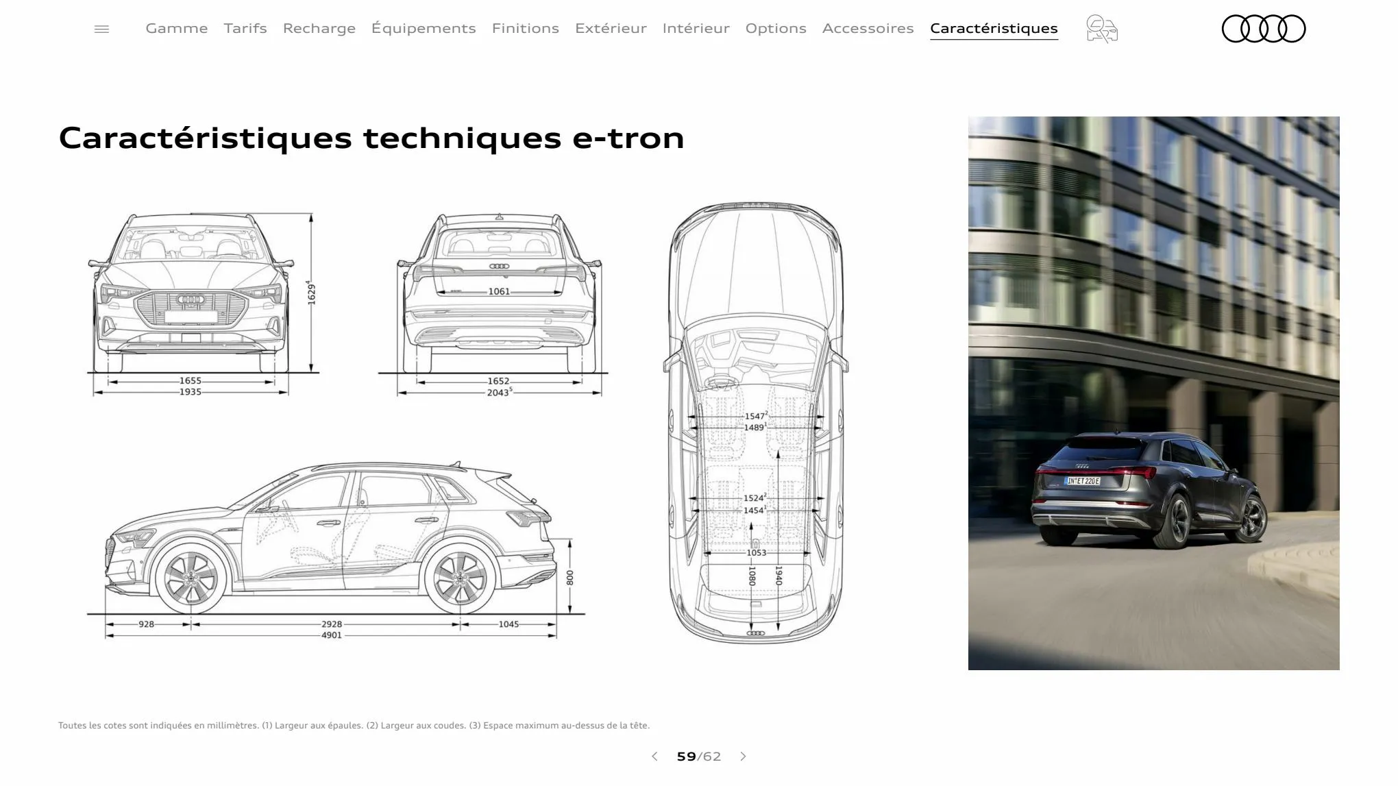 Catalogue Audi e-tron, page 00059