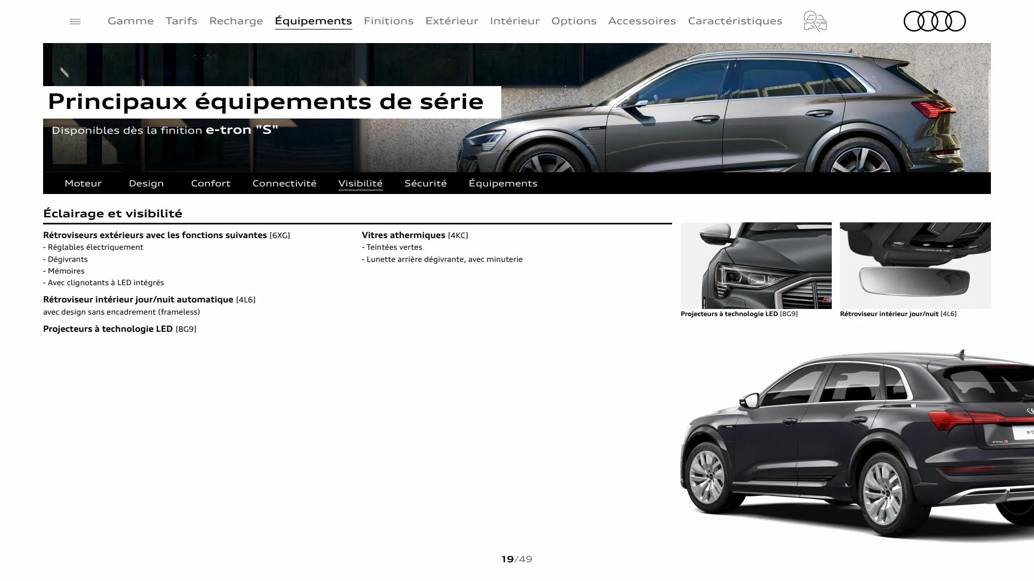 Catalogue Audi e-tron S, page 00019
