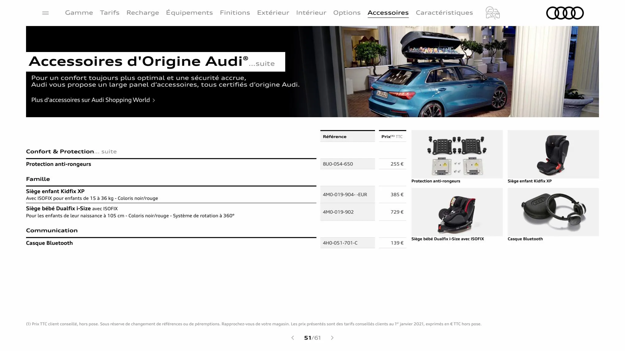 Catalogue A3 Sportback, page 00051