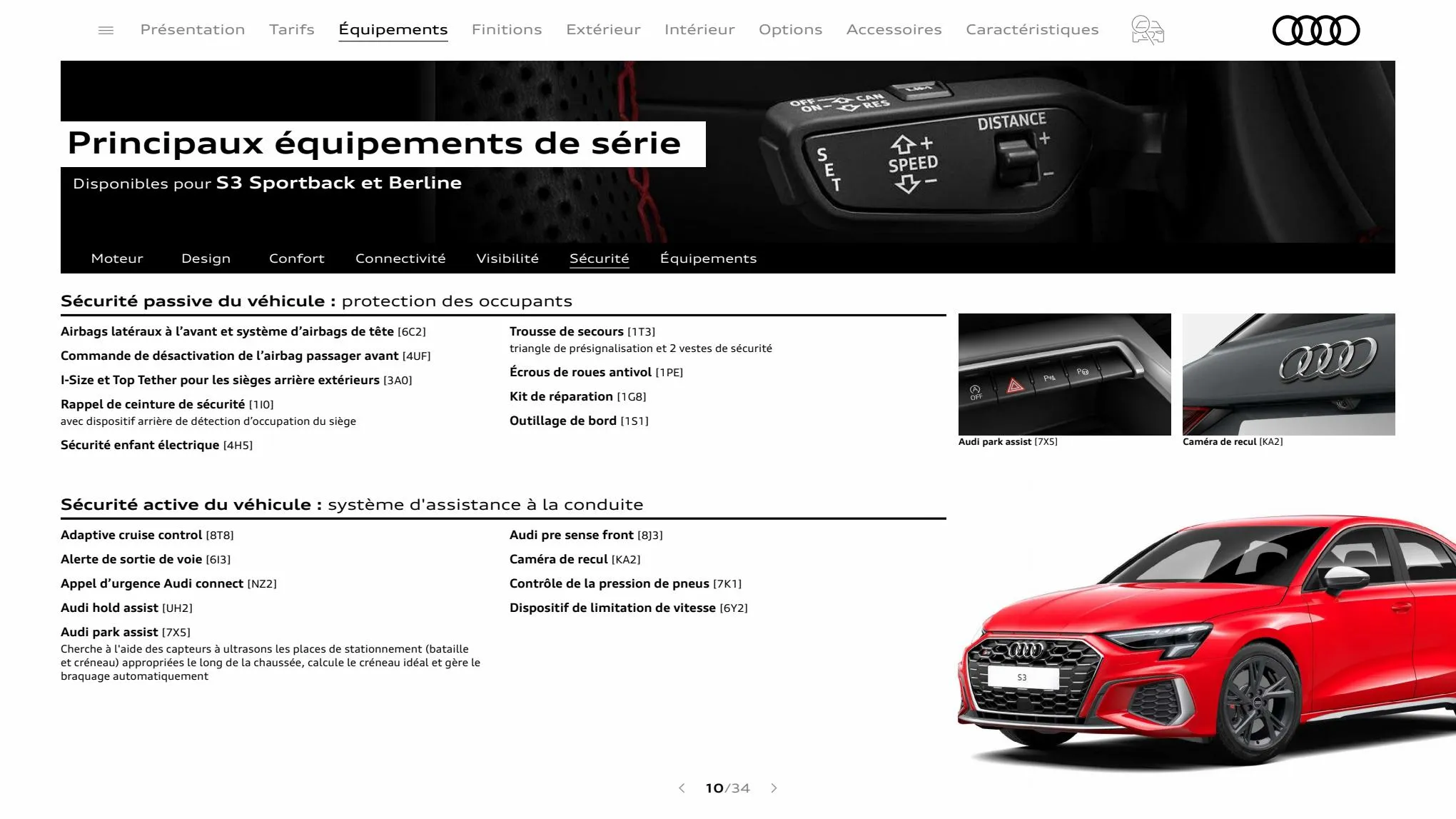 Catalogue S3 Sportback, page 00010