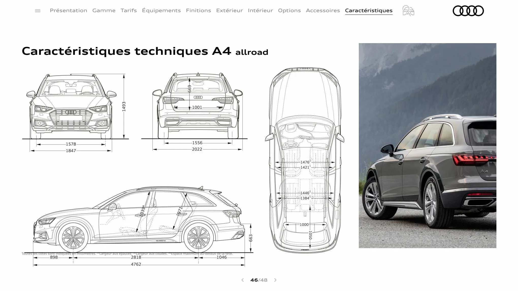 Catalogue A4 allroad quattro, page 00046