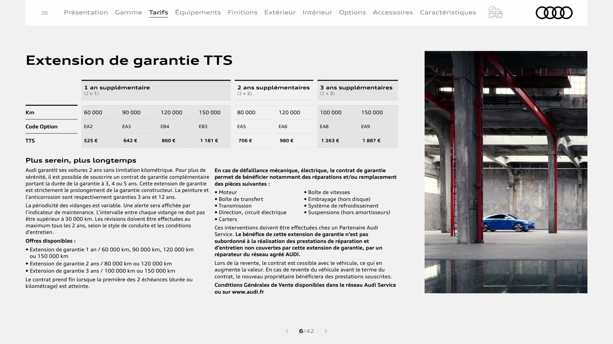 Catalogue TTS Coupé, page 00006