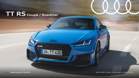 Catalogue Audi | TT RS Coupé | 07/04/2022 - 31/01/2023