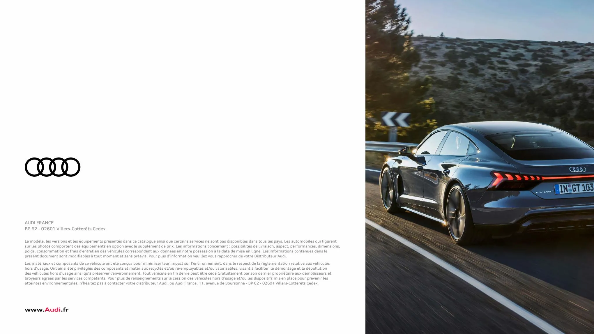 Catalogue Audi e-tron GT quattro, page 00048