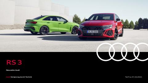 Catalogue Audi | RS 3 Sportback | 05/05/2022 - 05/05/2023