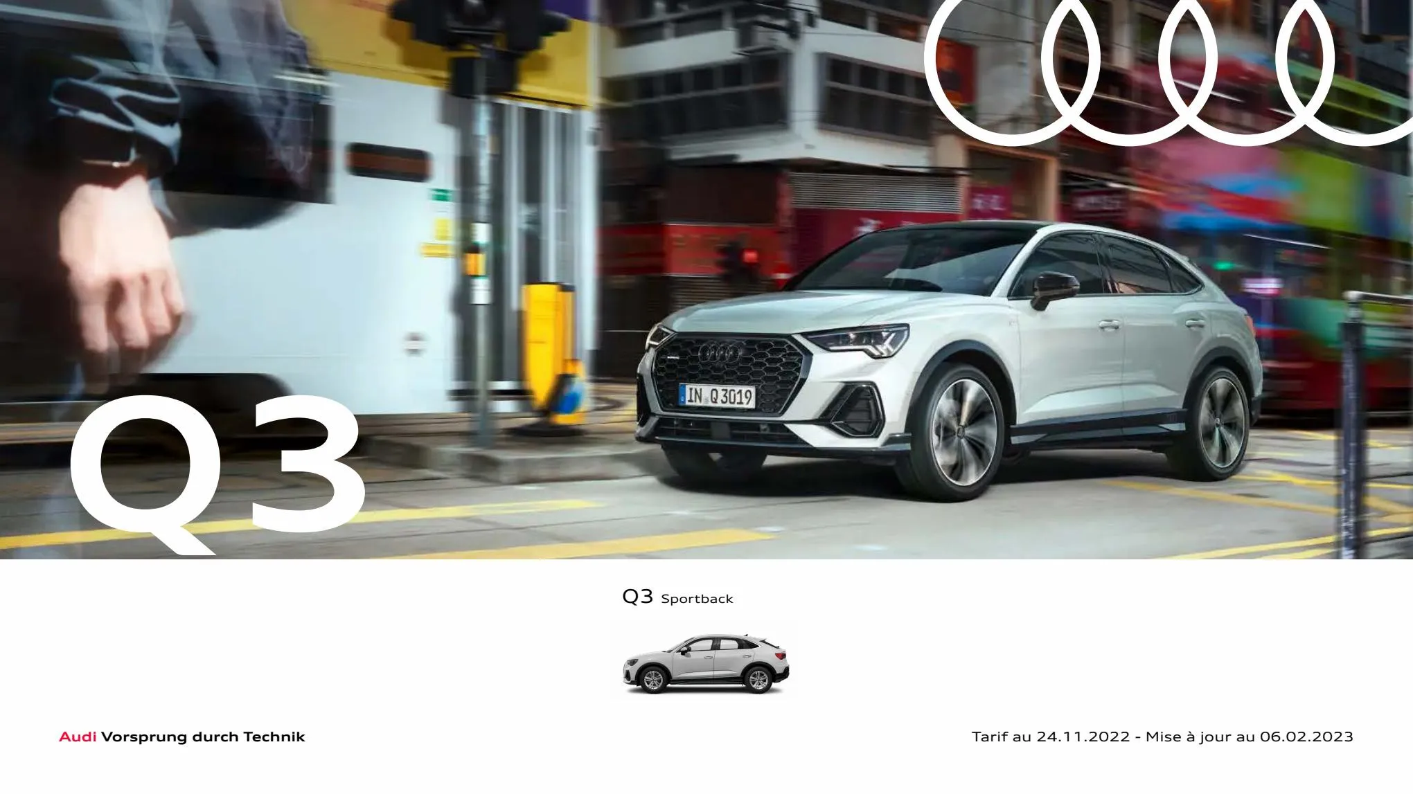 Catalogue Q3 Sportback, page 00001