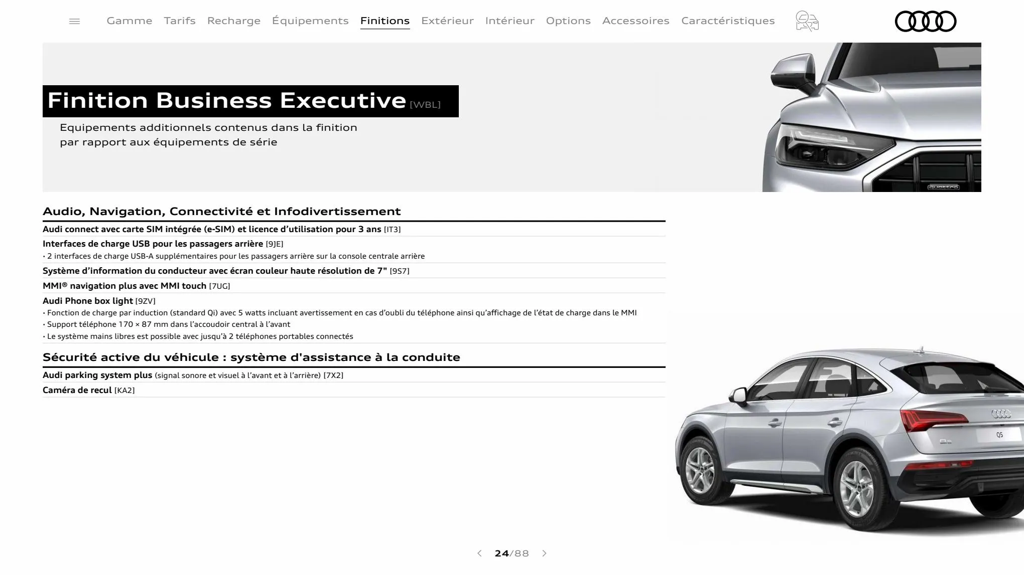 Catalogue Q5 Sportback, page 00024