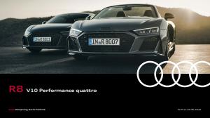 Catalogue Audi | R8 Coupé V10 performance quattro | 13/02/2023 - 13/02/2024