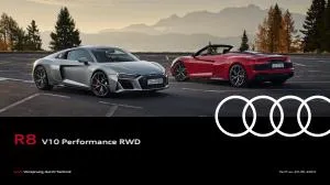 Catalogue Audi | R8 Spyder V10 performance RWD | 13/02/2023 - 13/02/2024