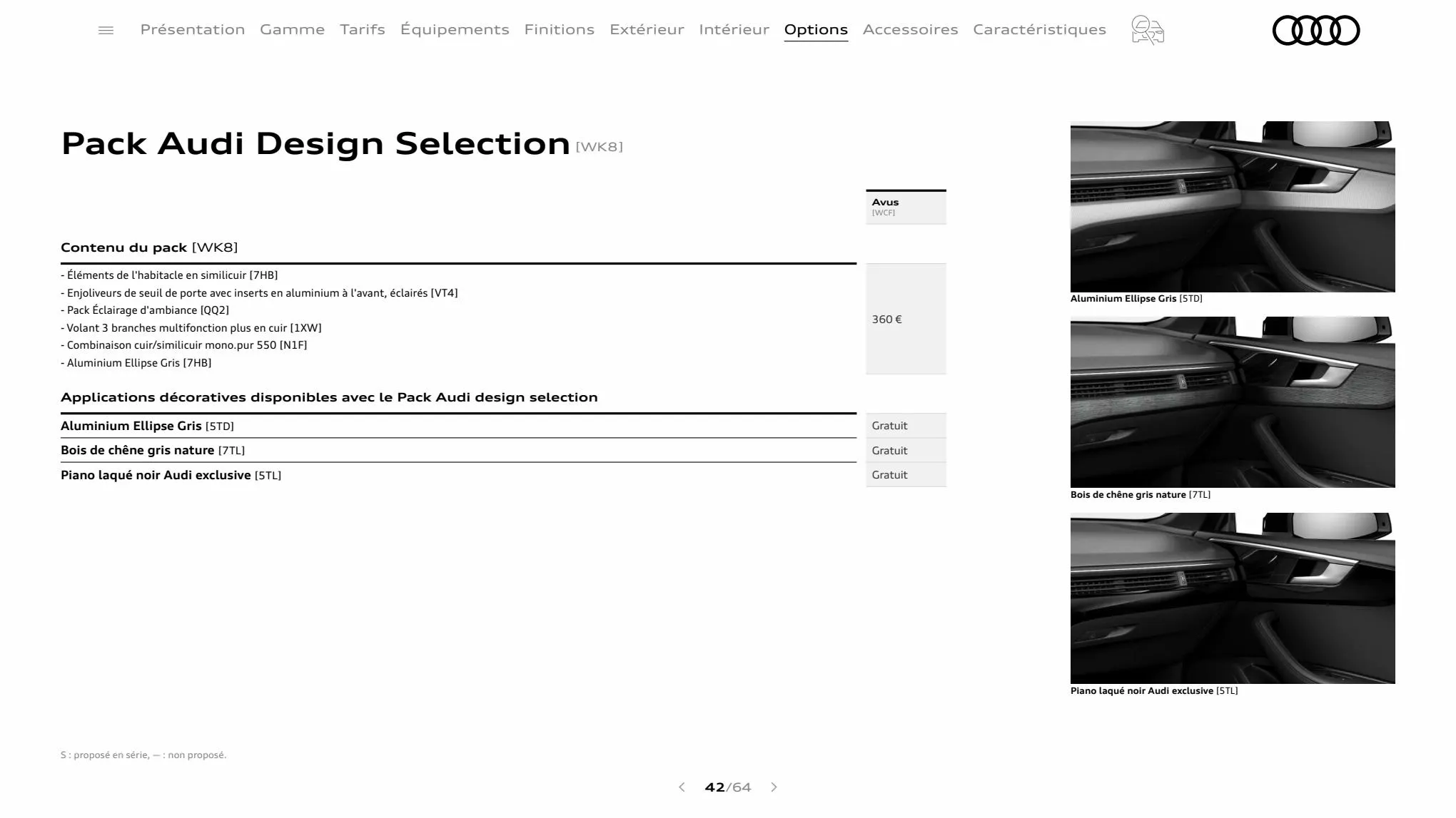 Catalogue S5 Cabriolet, page 00042