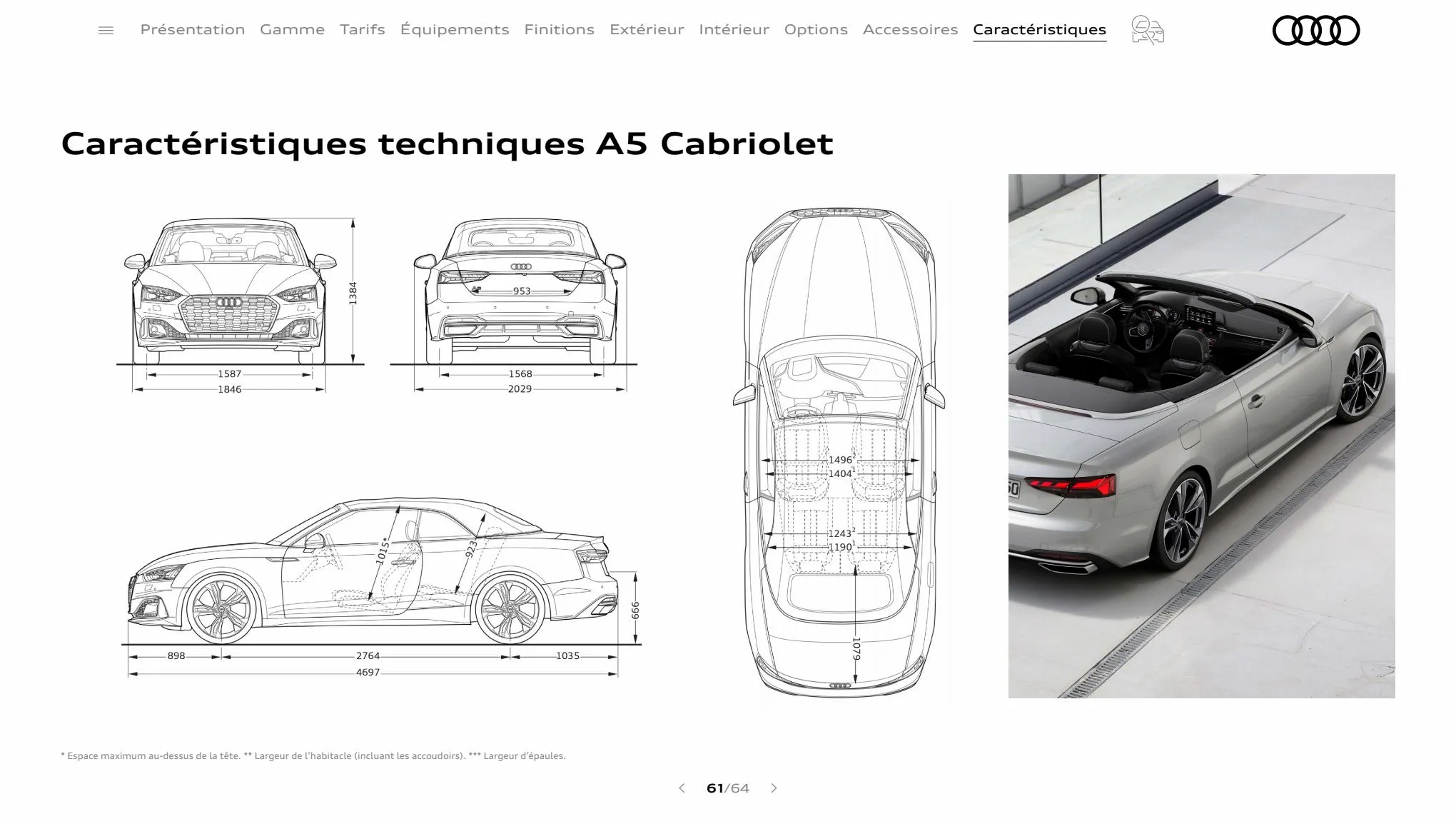 Catalogue S5 Cabriolet, page 00061