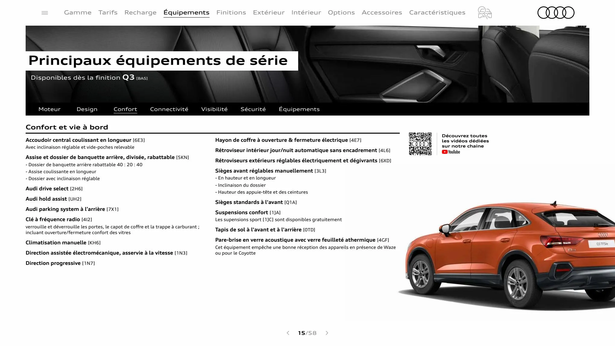 Catalogue Q3 Sportback, page 00015