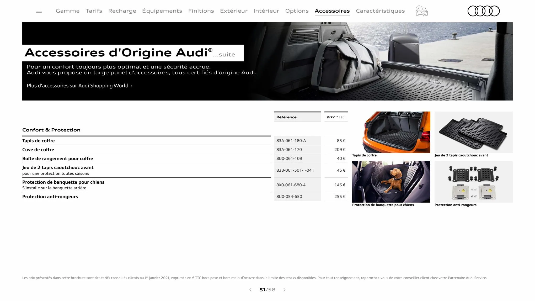 Catalogue Q3 Sportback, page 00051