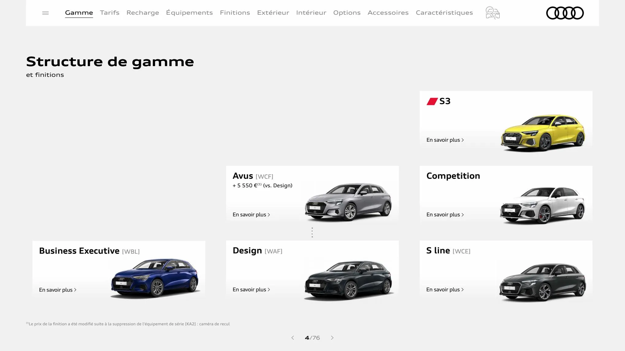 Catalogue A3 Sportback, page 00004