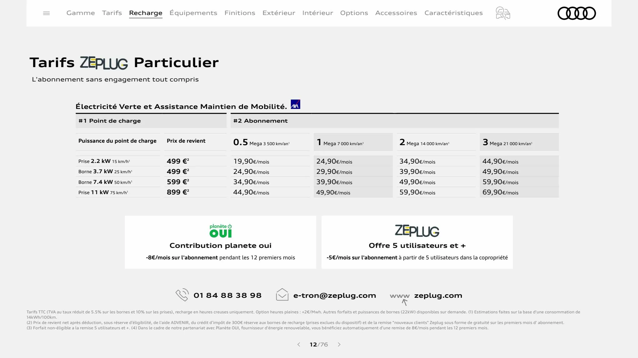 Catalogue A3 Sportback, page 00012