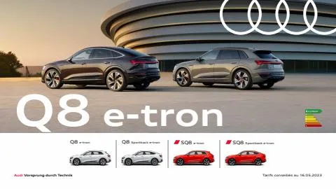 Catalogue Audi | Q8 e-tron | 25/05/2023 - 25/05/2024