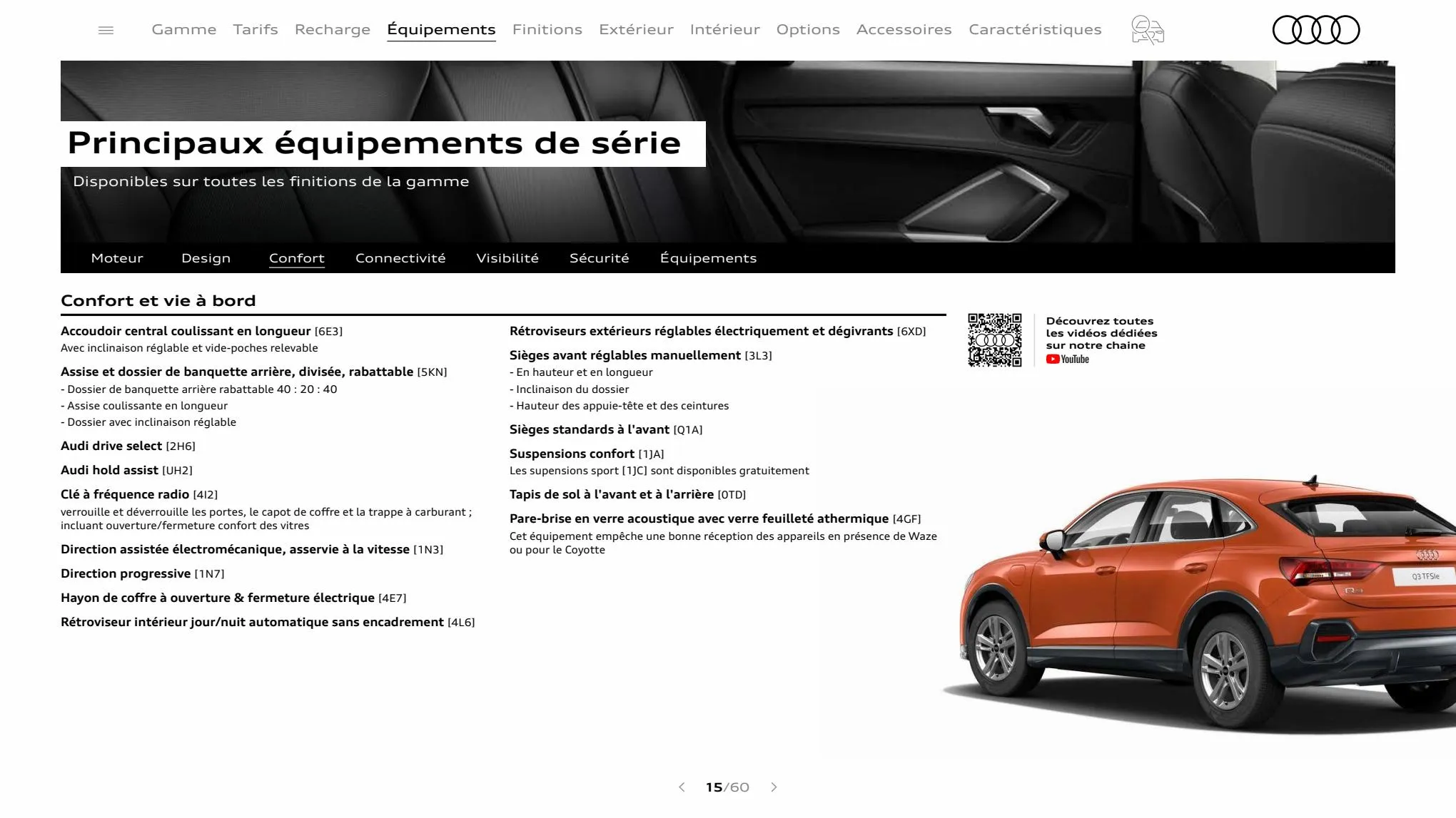 Catalogue Q3 Sportback, page 00015