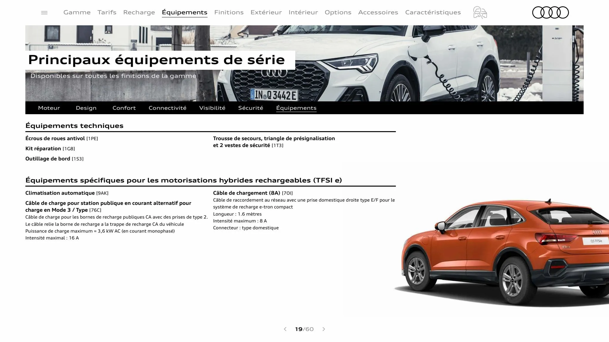 Catalogue Q3 Sportback, page 00019