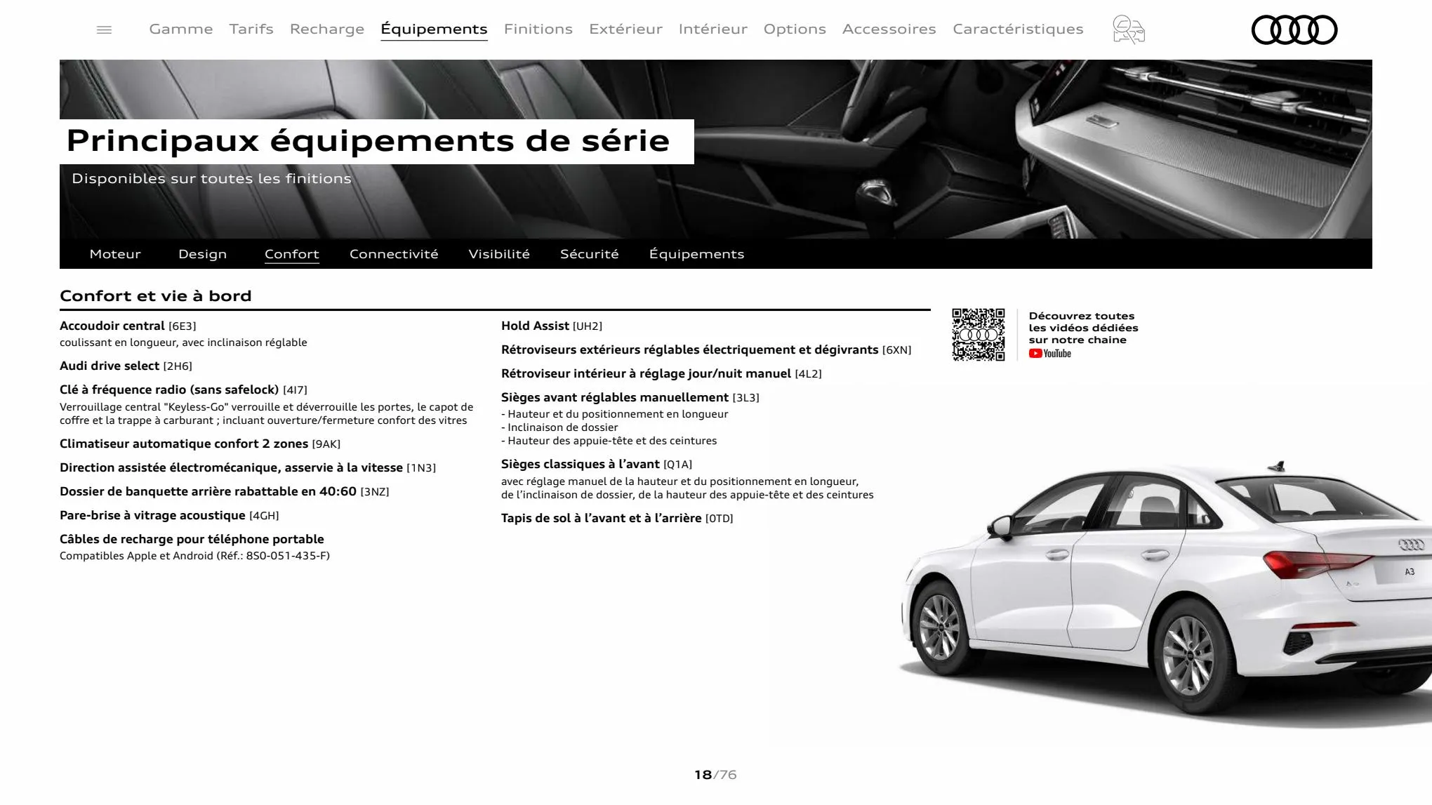 Catalogue A3 Sportback, page 00018