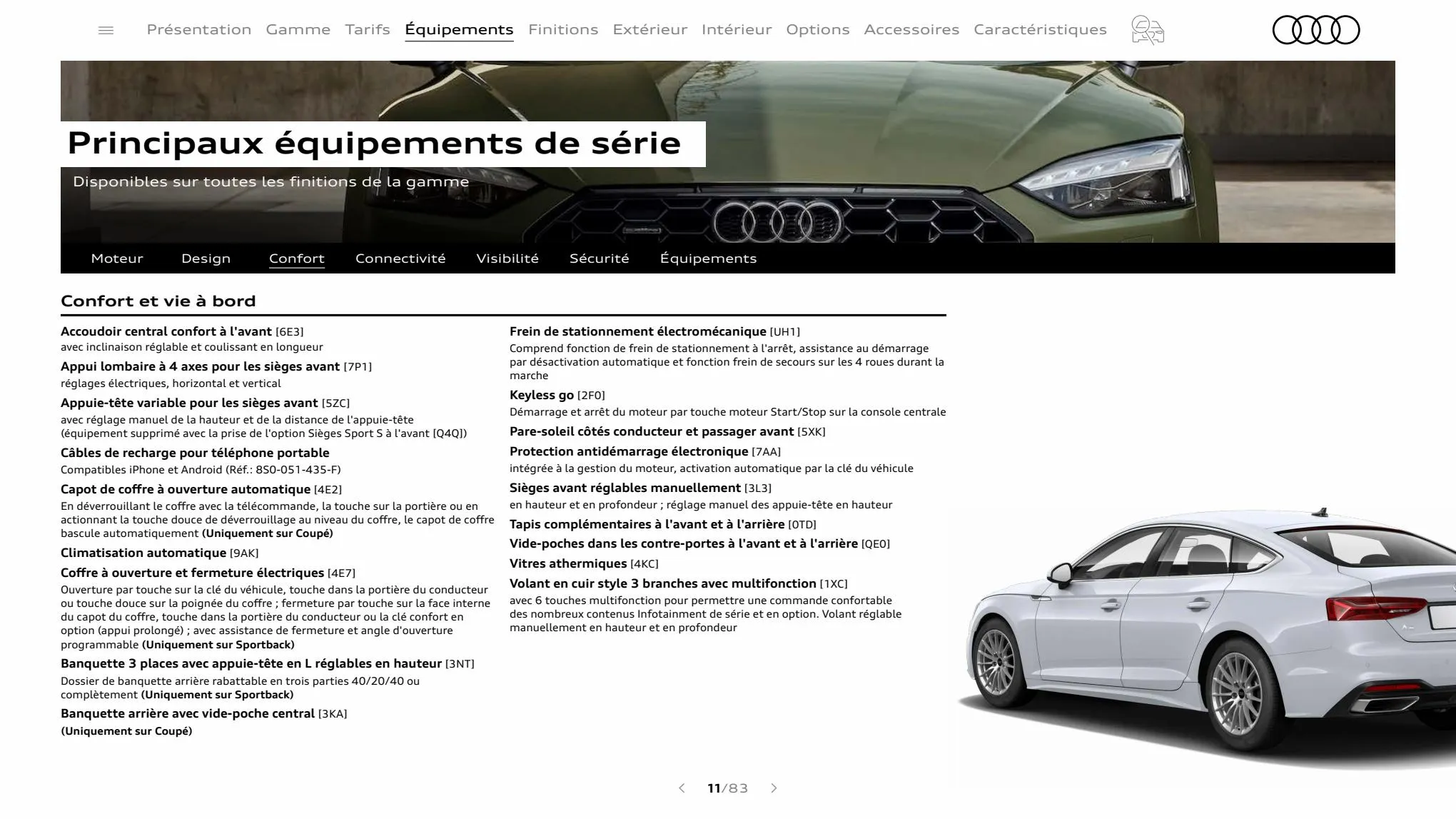 Catalogue A5 Coupé, page 00011