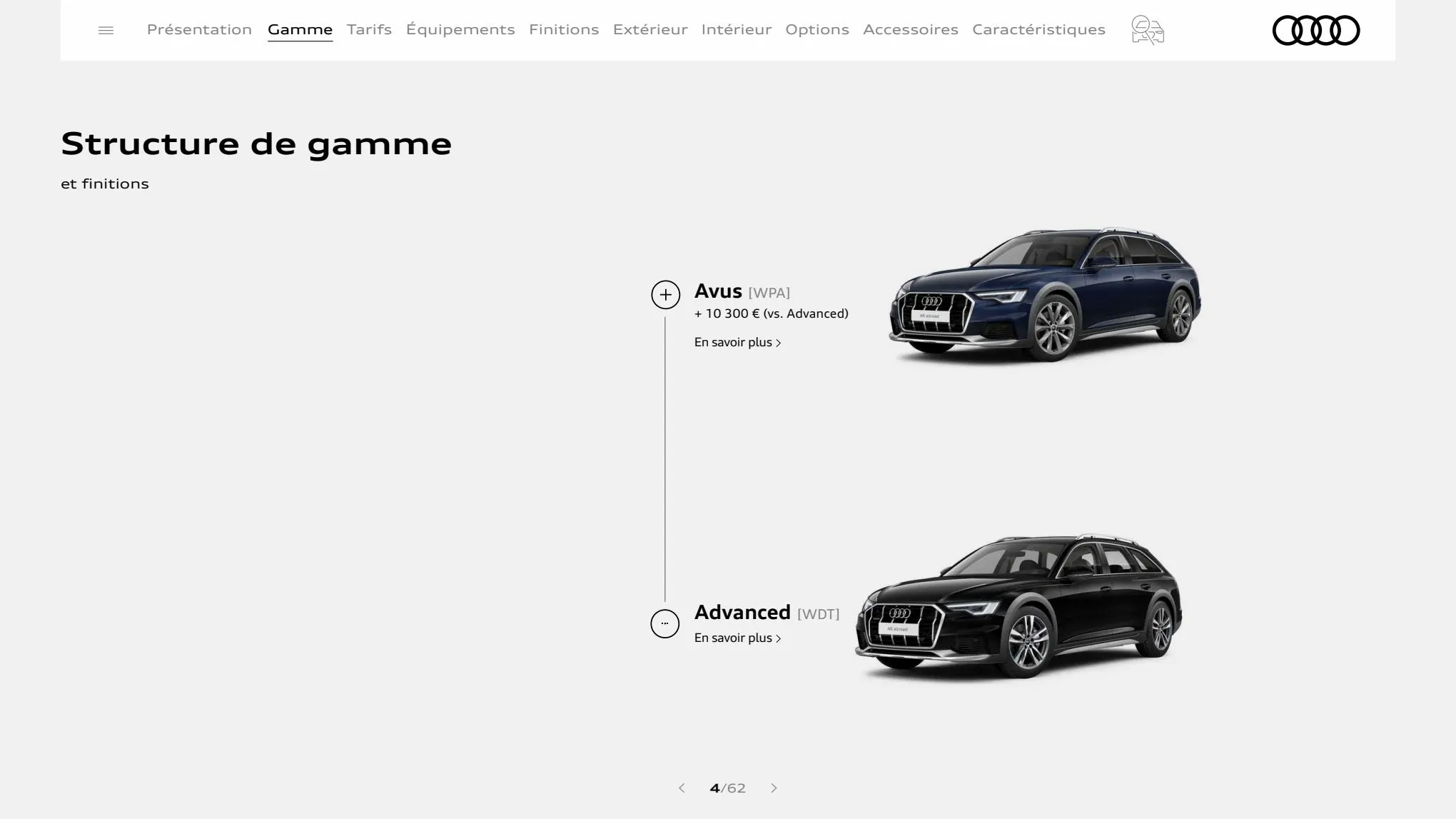 Catalogue A6 allroad quattro, page 00004