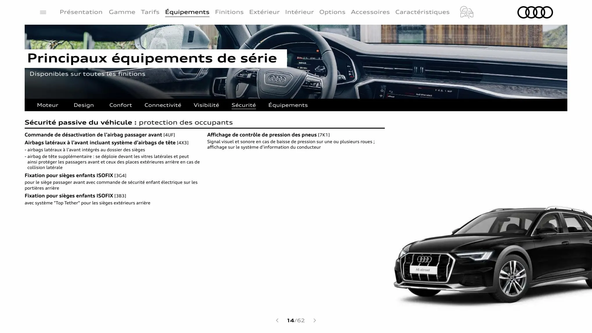 Catalogue A6 allroad quattro, page 00014