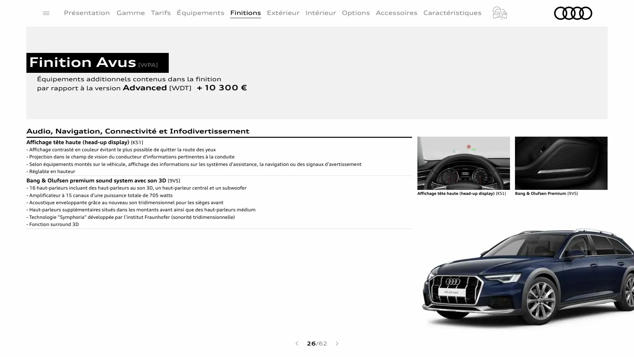 Catalogue A6 allroad quattro, page 00026