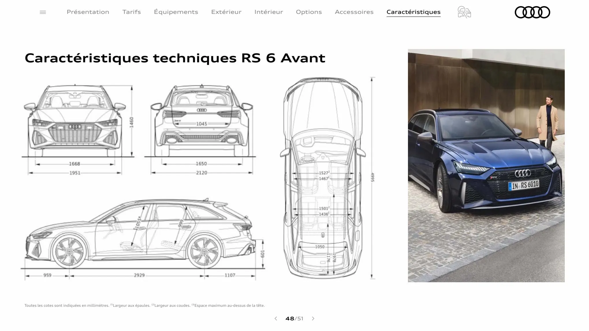 Catalogue RS 6 Avant, page 00048