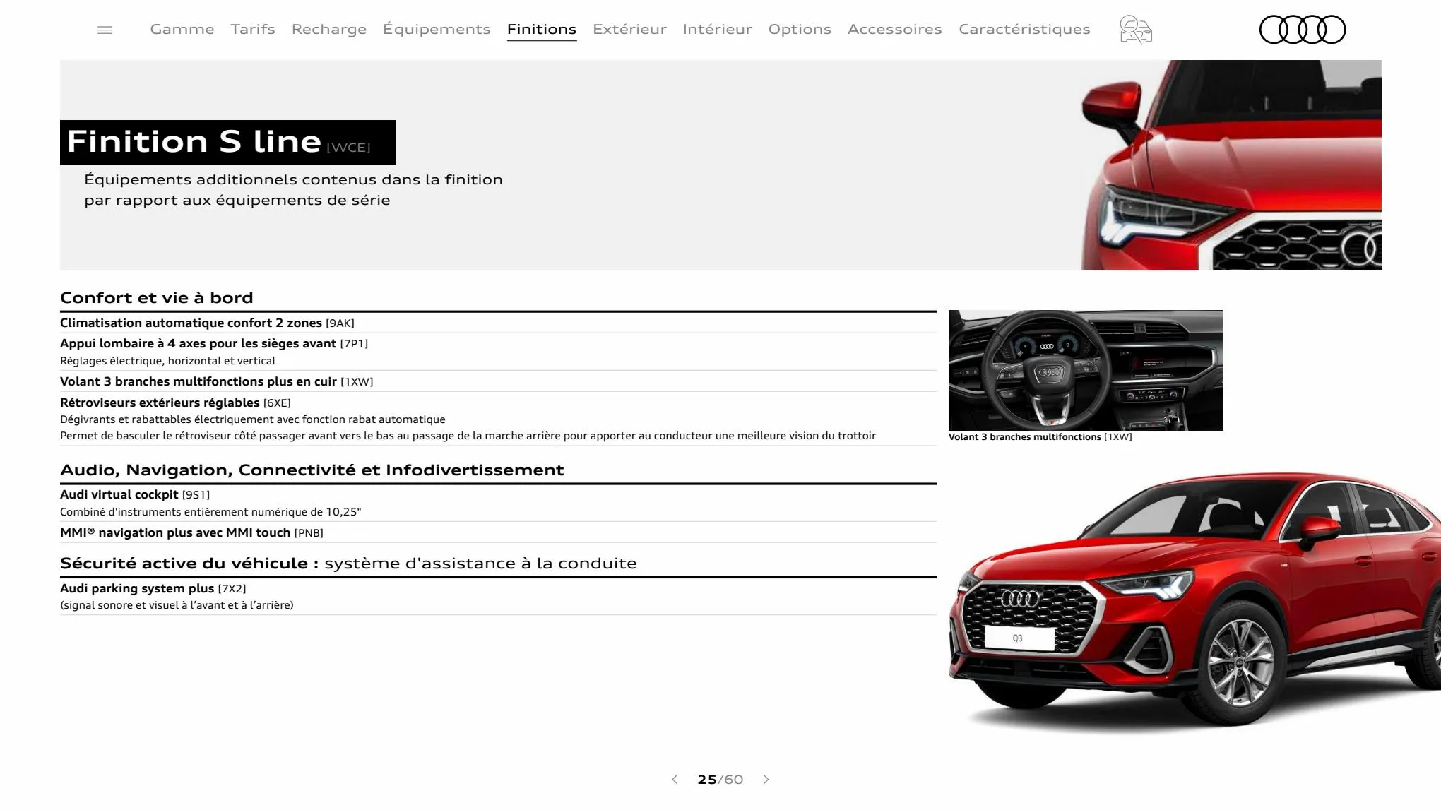 Catalogue Q3 Sportback, page 00025