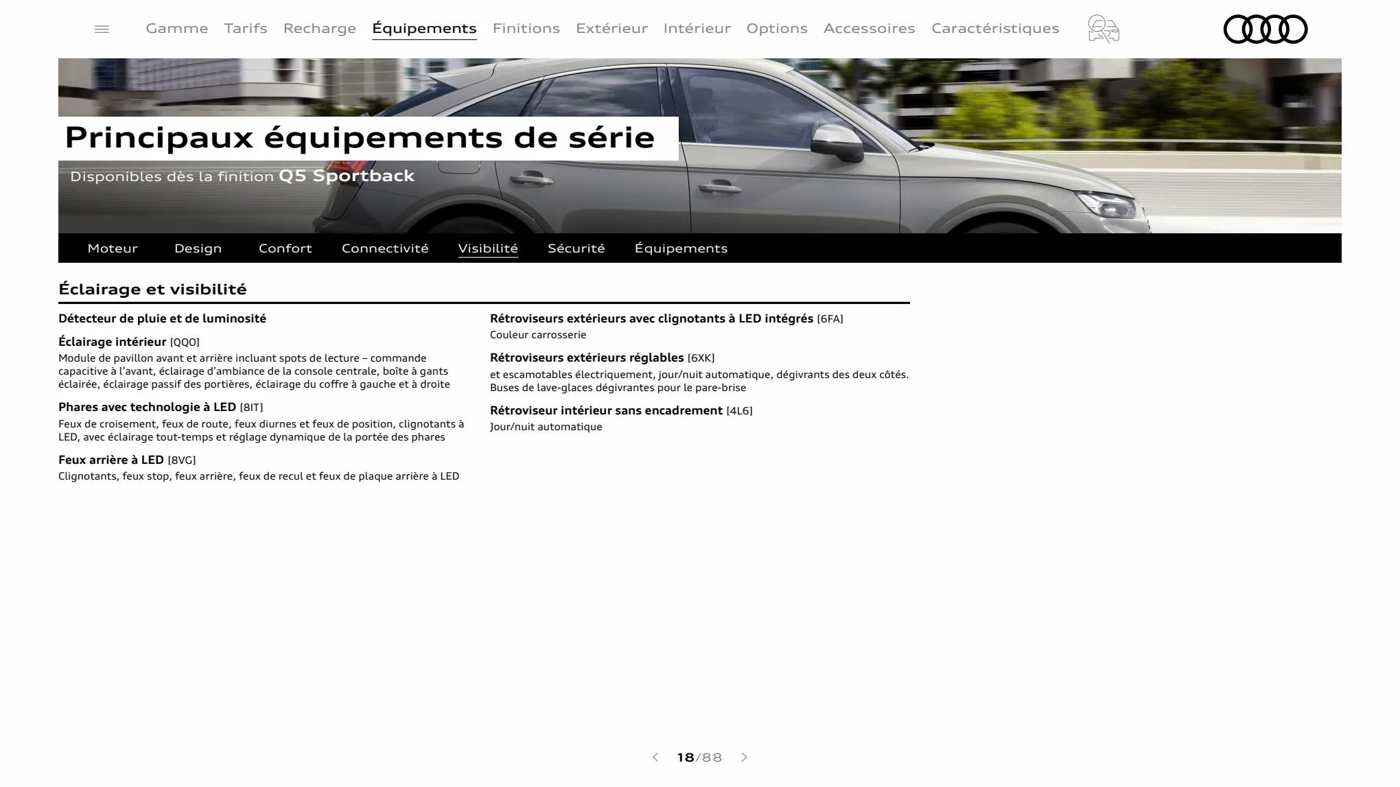 Catalogue Q5 Sportback, page 00018