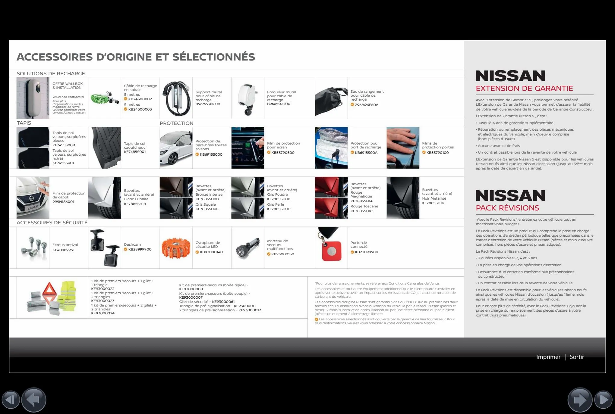 Catalogue Nissan LEAF, page 00011