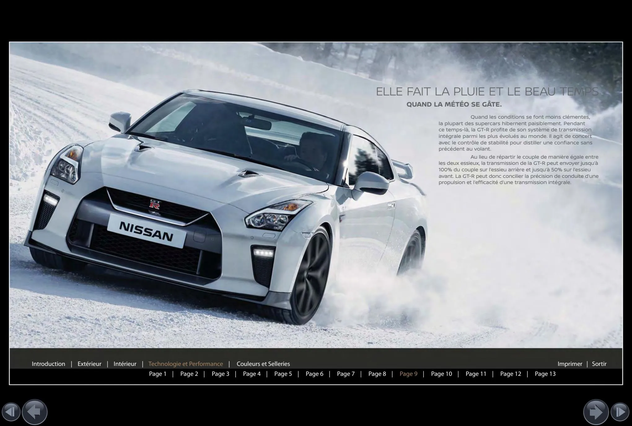 Catalogue Nissan GT-R, page 00021