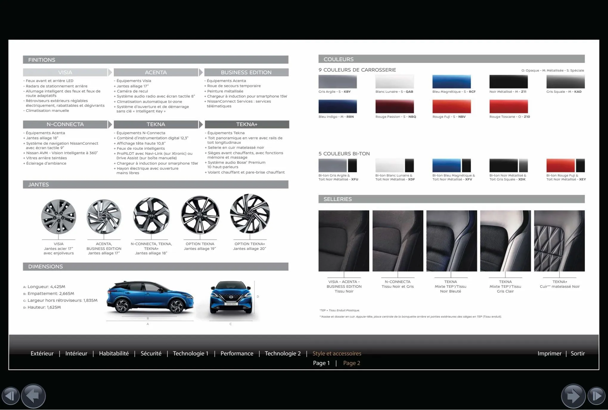 Catalogue Nouveau Nissan QASHQAI, page 00018